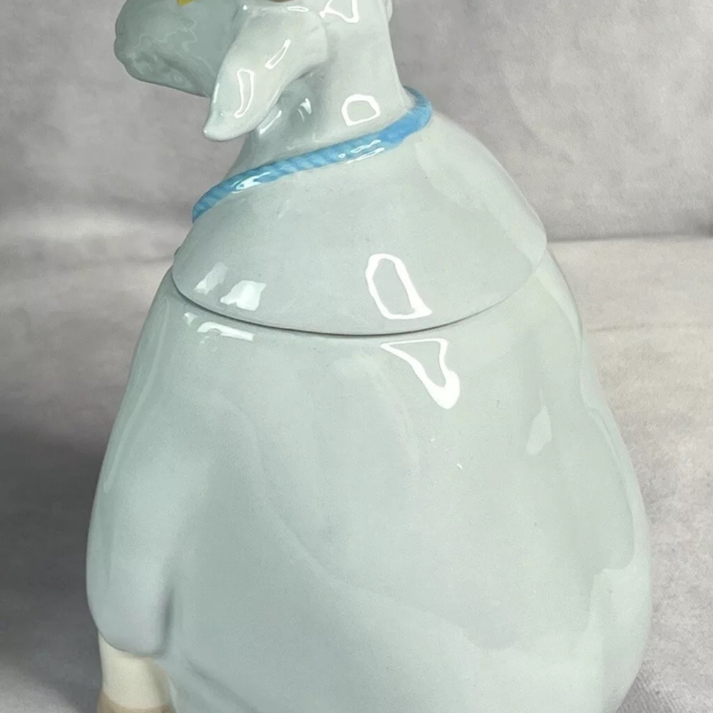 Ozark Goat Cookie Jar Prop Ceramic Jar, Lidded, Ozark Box, Ben's ashes, Netflix - Picture 5 of 8